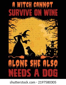 Scarry Halloween T-shirt Design vector