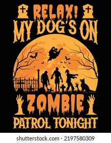 Scarry Halloween T-shirt Design vector