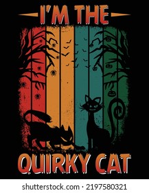 Scarry Halloween T-shirt Design vector
