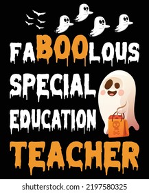 Scarry Halloween T-shirt Design vector