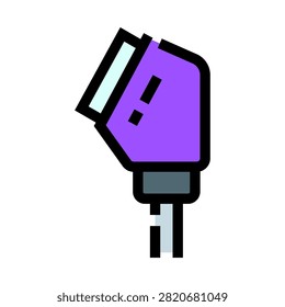 Scart connector cable icon representing legacy analog audio and video technology, displaying an essential component for connecting retro electronic devices