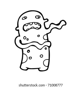 scary alien cartoon