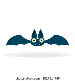 Scary bat icon. Animal icon. Halloween - Vector