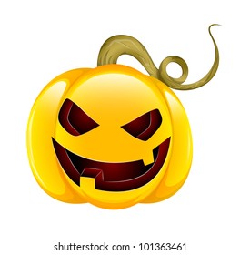 Scary Cartoon Jack O Lantern