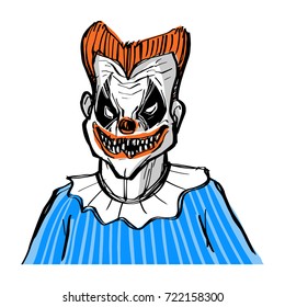 a Scary Clown avatar.