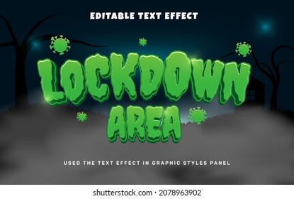 Scary Editable Text Effect Template