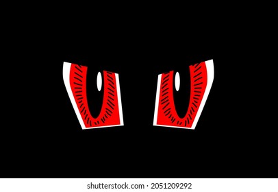 Scary eyes background for Halloween or Day of the dead