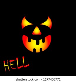 scary face mask background