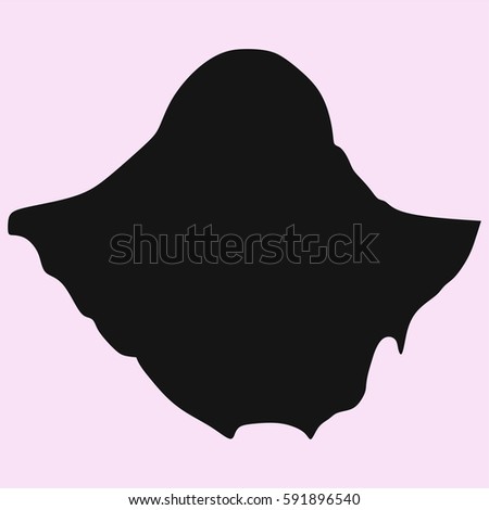 bogeyman shape outline