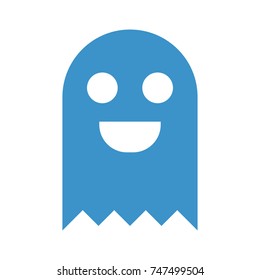 Scary ghost icon