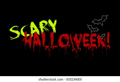 Scary halloween