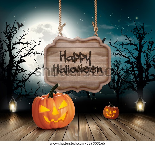 scary halloween photo background