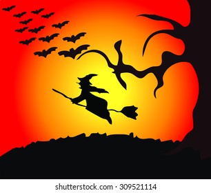 Scary Halloween concept background2