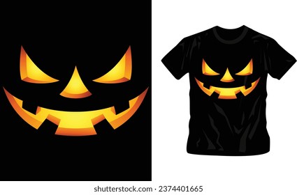scary halloween emoji t-shirt design, emotions, cartoon faces, funny monsters 