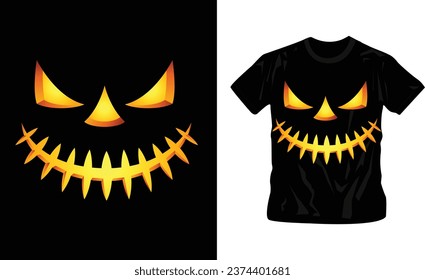 scary halloween emoji t-shirt design, emotions, cartoon faces, funny monsters 