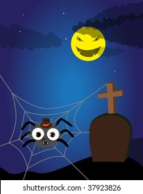 Scary halloween night