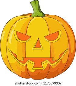 Scary Halloween Pumpkin