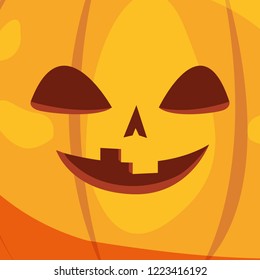 scary halloween pumpkin background