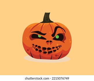 Scary Halloween pumpkin illustration
It’s Halloween, let’s talk about something scary…

Vector Design Graphic suitable for your design needs: logos, illustrations, animations, t-shirt designs, etc.