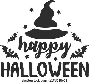 Scary Halloween SVG T-Shirt Design