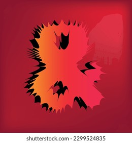 Scary Halloween text effect 3d, scary zombie 3d alphabet letter, horror style alphabet with shadow for Halloween Party, 3D Alphabet in Scary Cartoon Style, and spooky 3d text effect