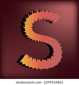 Gruseliger Halloween-Texteffekt 3d, gruseliger Zombie-3D-Alphabet, Horroralphabet mit Schatten für Halloween Party, 3D Alphabet im Scary Cartoon Style und sprichwörtlicher 3D-Texteffekt