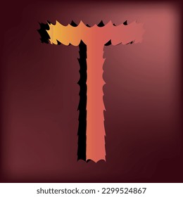 Gruseliger Halloween-Texteffekt 3d, gruseliger Zombie-3D-Alphabet, Horroralphabet mit Schatten für Halloween Party, 3D Alphabet im Scary Cartoon Style und sprichwörtlicher 3D-Texteffekt