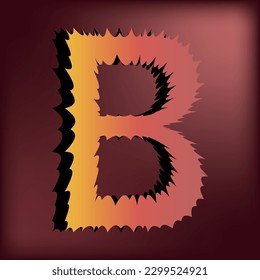 Scary Halloween text effect 3d, scary zombie 3d alphabet letter, horror style alphabet with shadow for Halloween Party, 3D Alphabet in Scary Cartoon Style, and spooky 3d text effect