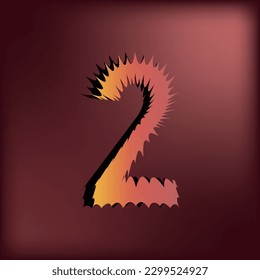 Gruseliger Halloween-Texteffekt 3d, gruseliger Zombie-3D-Alphabet, Horroralphabet mit Schatten für Halloween Party, 3D Alphabet im Scary Cartoon Style und sprichwörtlicher 3D-Texteffekt
