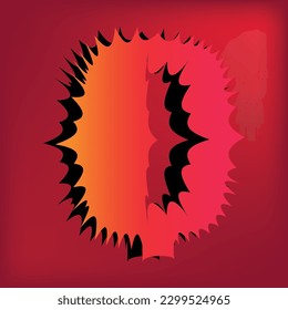 Scary Halloween text effect 3d, scary zombie 3d alphabet letter, horror style alphabet with shadow for Halloween Party, 3D Alphabet in Scary Cartoon Style, and spooky 3d text effect