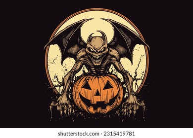 Scary Happy Halloween T-shirt Designs