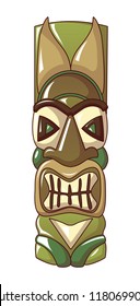 Scary idol icon. Cartoon of scary idol vector icon for web design isolated on white background