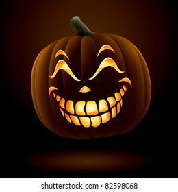Scary Jack O Lantern
