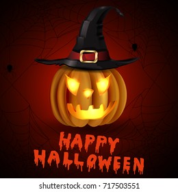 Scary Jack O Lantern halloween pumpkin