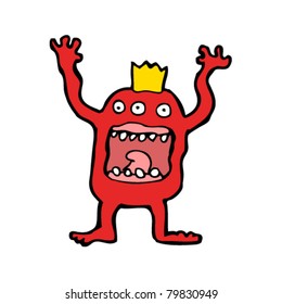 scary monster cartoon
