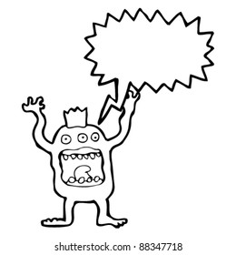 Gruselkartoon
