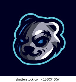 Scary panda e sport logo