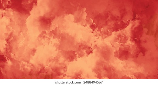 Scary Red and black horror, Grungy red canvas with dark background. Colorful red textures for making flyer, poster and cover. Abstract Watercolor red grunge background painting.