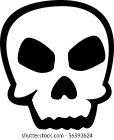 scary skull