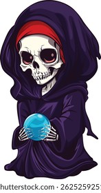 scary skull horror halloween theme