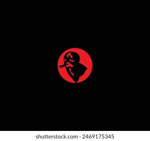 scary skull logo. represents strength, endurance, and adventure.