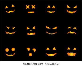 Scary smiles set
