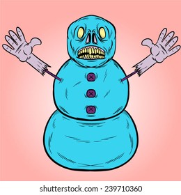 Scary Snowman