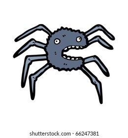 scary spider cartoon