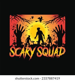 Scary squad 8 t-shirt design. Here You Can find and Buy t-Shirt Design. Digital Files for yourself, friends and family, or anyone who supports your Special Day and Occasions.