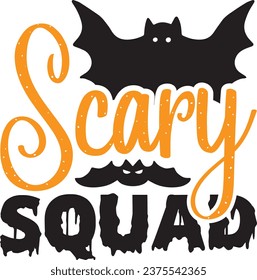 Scary squad - Halloween design