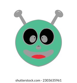 scary and suspenseful alien illustration