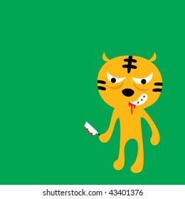scary tiger