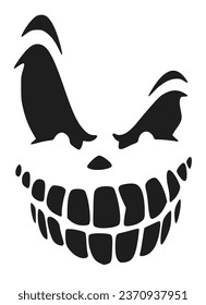 Scary vector silhouettes for Halloween