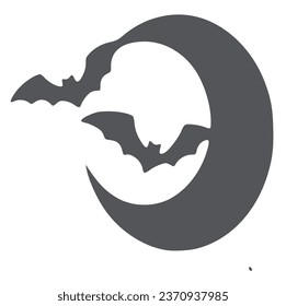 Scary vector silhouettes for Halloween